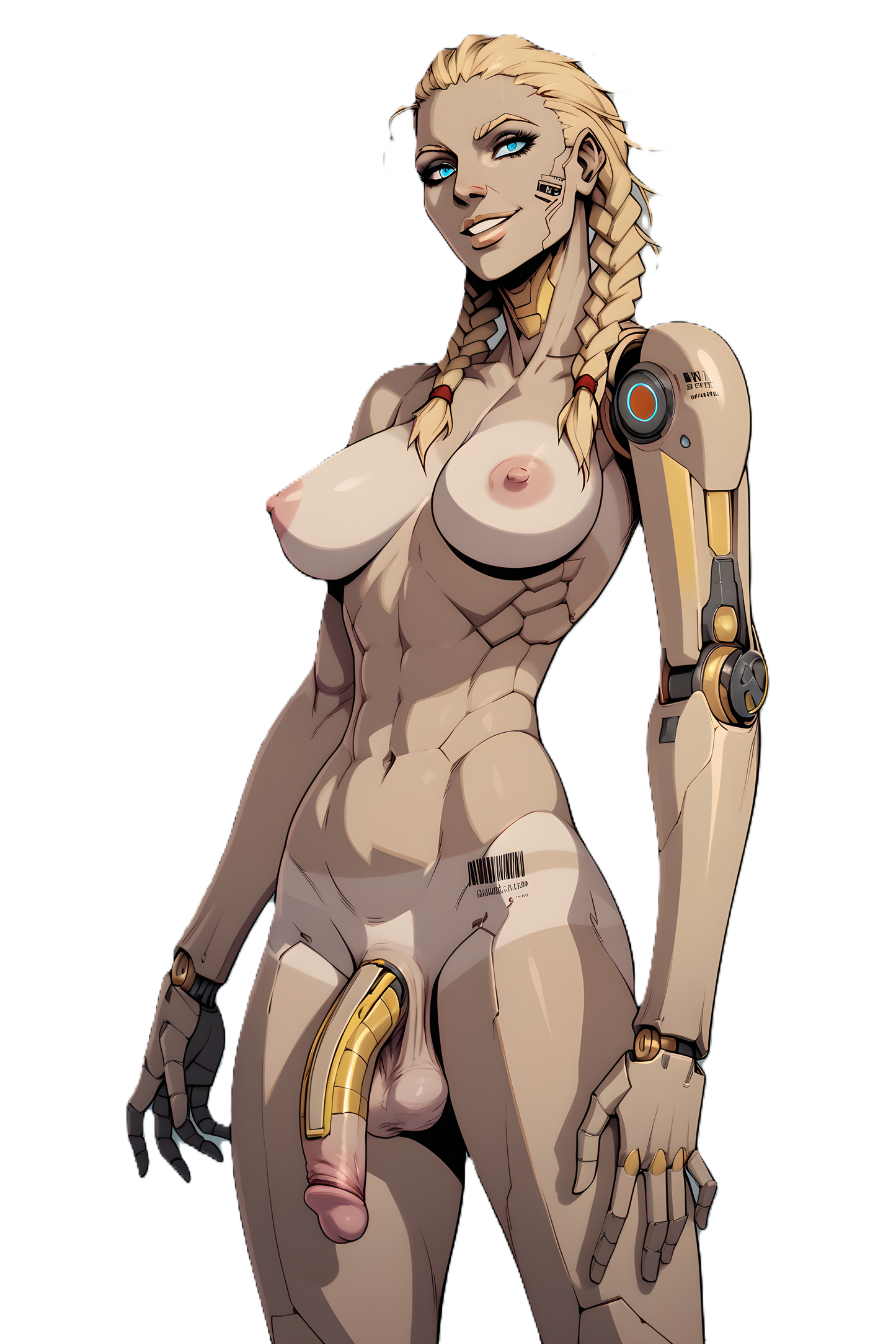 Ms. Studd Cyberpunk XXL Sticker