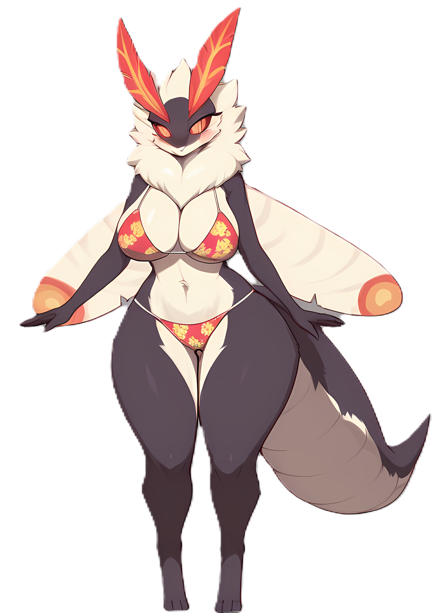 Moth Mommy(Beach Episode) Sticker Pair