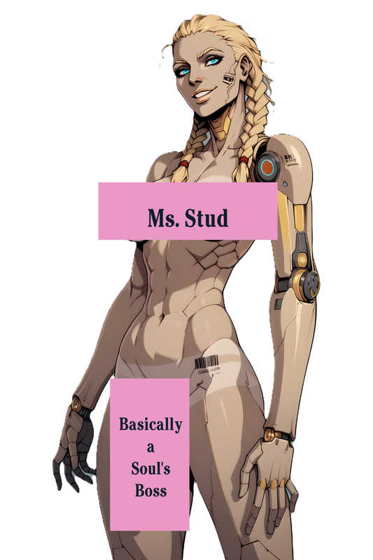 Ms. Studd Cyberpunk XXL Sticker