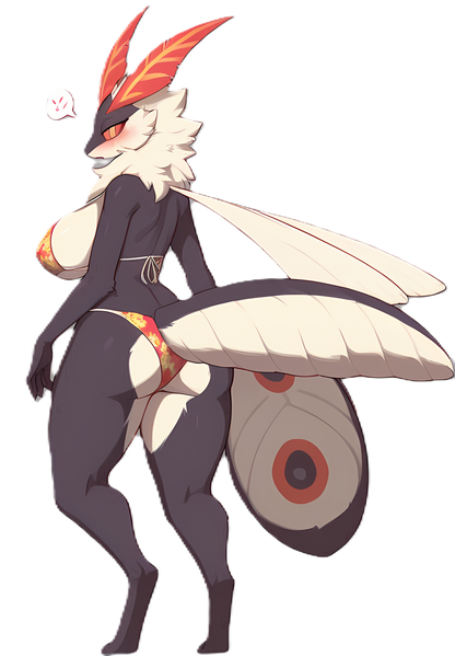 Moth Mommy(Beach Episode) Sticker Pair